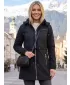 Palton softshell dama KIXMI MALAYA NEGRU