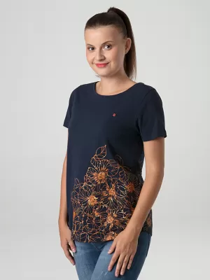 Tricou pentru femei LOAP ABANA ALBASTRU