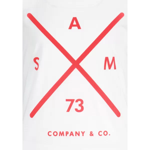  Tricou de fată cu mâneci scurte SAM 73 CAROLINE GT 554 ALB 