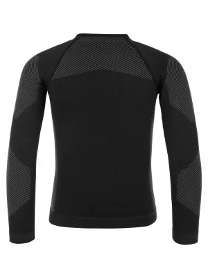 Tricou termic pentru baieti KILPI NATHAN-JB QJ0477KI NEGRU