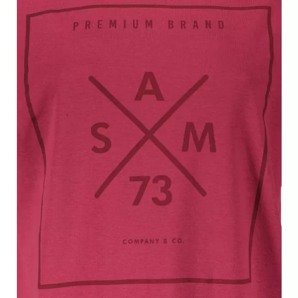  Tricou pentru femei cu mâneci scurte SAM 73 TANYA WT 826 ROZ ÎNCHIS 