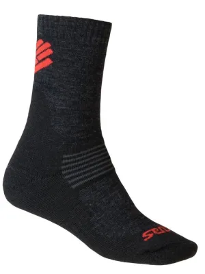 Șosete SENSOR EXPEDITION MERINO 13200081 NEGRU/ROȘU