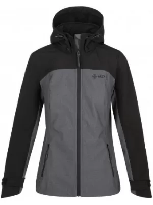 Jachetă softshell pentru femei KILPI RAVIA-W QL0001KI GRI ÎNCHIS