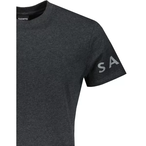  Tricou pentru bărbați cu mâneci scurte SAM 73 MATTHEW MT 779 NEGRU 