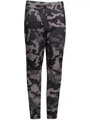 Pantalonii fetei SAM 73 LAURA GK 532 NEGRU