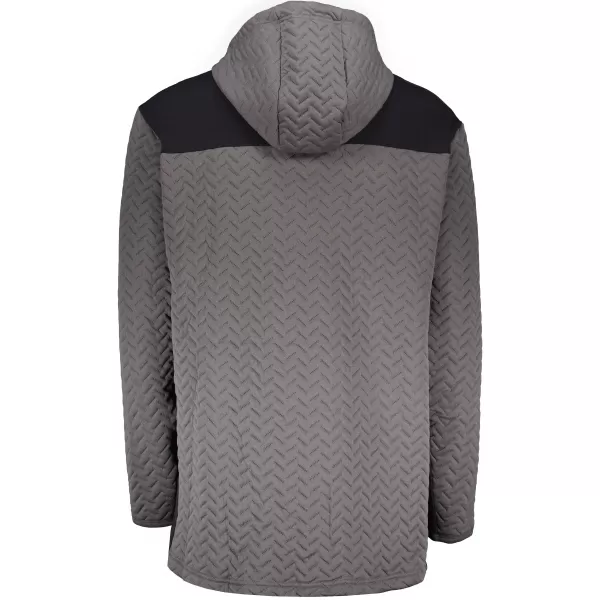  Hanorac pentru bărbați din fleece KILPI NEVIA-M QM0303KI GRI ÎNCHIS 