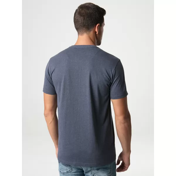  Tricou pentru bărbați LOAP BOBBY EVIDENȚIERI ALBASTRE 