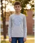 Băiat t -hirt cu mâneci lungi SAM 73 SASHA BT 552 GRI DESCHIS