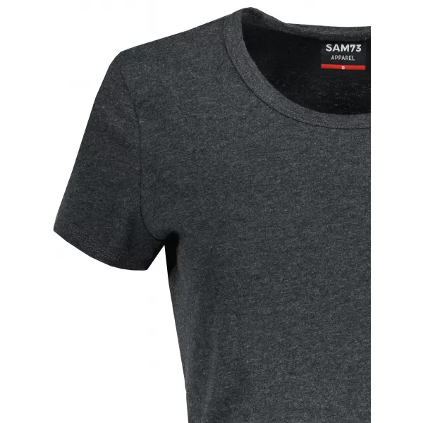 Tricou dama cu maneca scurta SAM 73 DAVINA WT 827 NEGRU 