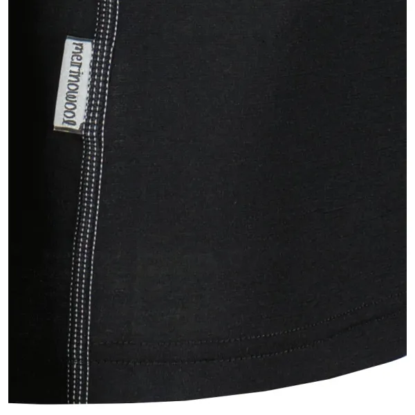  Bluză termică pentru femei SENSOR MERINO IMPRESS 19200025 NEAGRĂ/PATTERN 