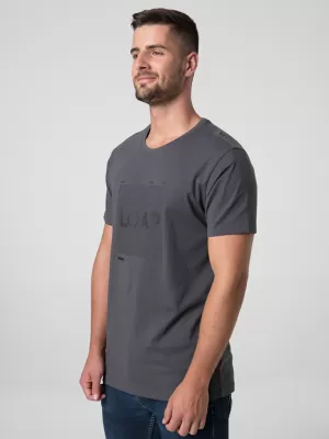 Tricou pentru bărbați LOAP BERTO GRI