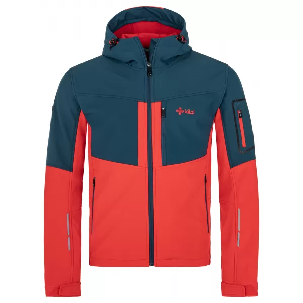  Jachetă softshell pentru bărbați KILPI PRESENA-M QM0157KI ROŞU 