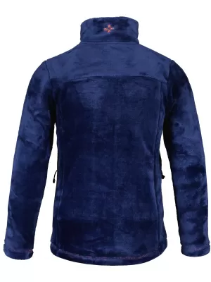 Hanorac fleece pentru fetiță KILPI ERIN-JG QJ0422KI ALBASTRU ÎNCHIS