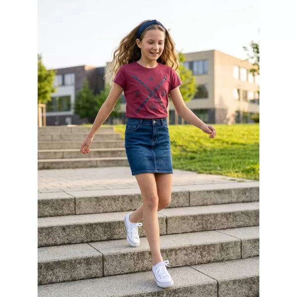  Tricou de fată cu mâneci scurte SAM 73 CAROLINE GT 554 ROZ ÎNCHIS 