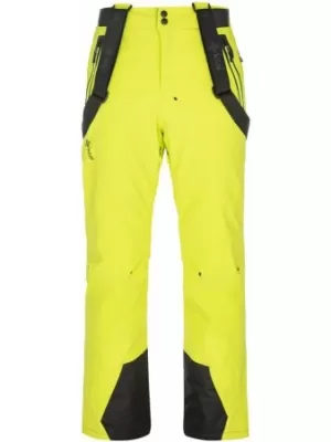 Pantaloni de schi pentru bărbați KILPI LEGEND-M QM0250KI VERDE DESCHIS