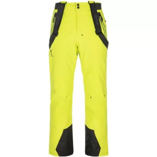  Pantaloni de schi pentru bărbați KILPI LEGEND-M QM0250KI VERDE DESCHIS 