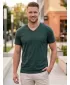 Tricou pentru bărbați cu mâneci scurte SAM 73 JAY MT 807 ARMATĂ
