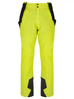 Pantaloni de schi pentru bărbați KILPI MIMAS-M QM0253KI VERDE DESCHIS