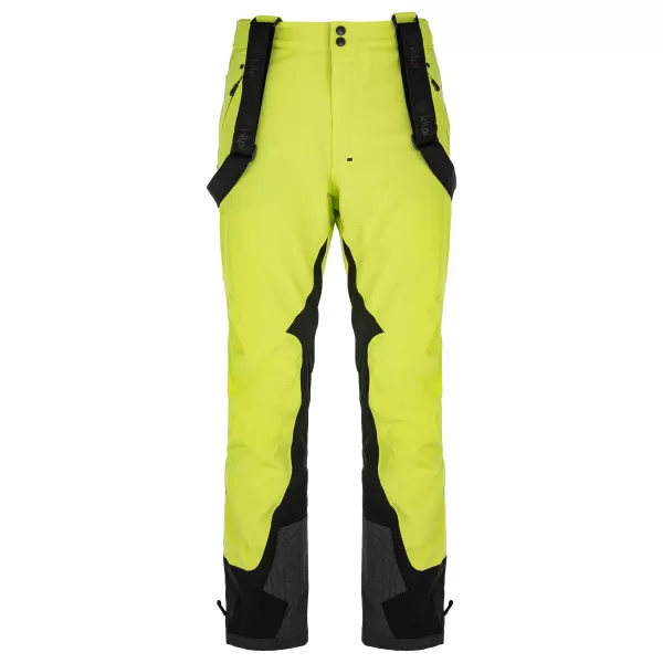  Pantaloni de schi pentru bărbați KILPI MARCELO-M QM0251KI VERDE DESCHIS 