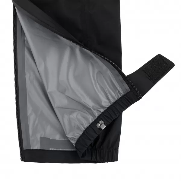  Pantaloni hardshell pentru bărbați KILPI ALPIN-M QM0202KI NEGRU 