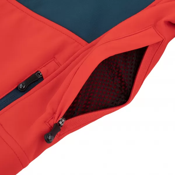  Jachetă softshell pentru bărbați KILPI PRESENA-M QM0157KI ROŞU 