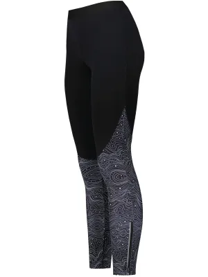 Pantaloni termici de damă SENSOR DOTS 21200053 NEGRU/ALB