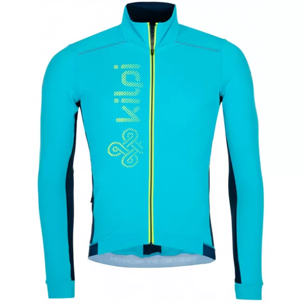  Tricou de ciclism pentru bărbați KILPI CAMPOS-M QM0115KI ALBASTRU 