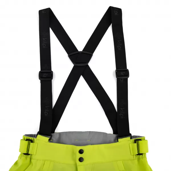  Pantaloni de schi pentru bărbați KILPI MIMAS-M QM0253KI VERDE DESCHIS 