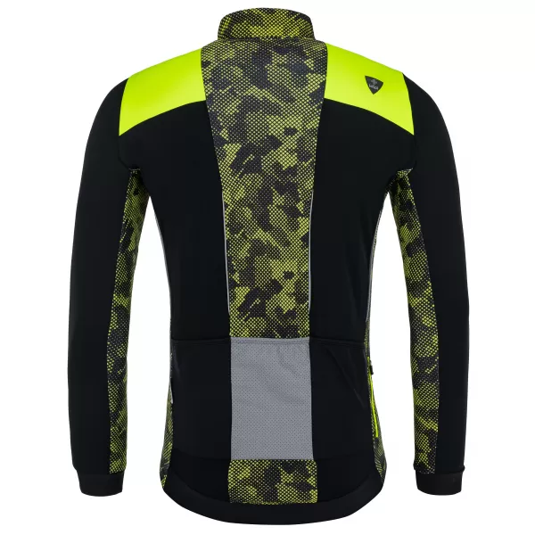  Jachetă softshell pentru bărbați KILPI MOVETO-M QM0114KI CHIHLIMBAR 