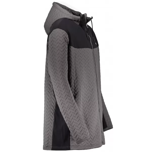  Hanorac pentru bărbați din fleece KILPI NEVIA-M QM0303KI GRI ÎNCHIS 