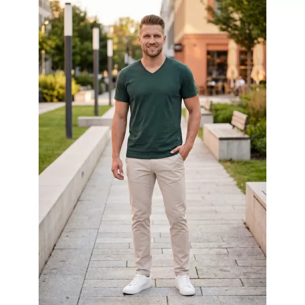  Tricou pentru bărbați cu mâneci scurte SAM 73 JAY MT 807 ARMATĂ 