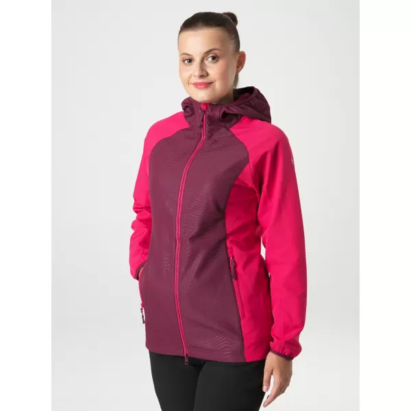 Jachetă softshell pentru femei LOAP URIELLA ROZ 