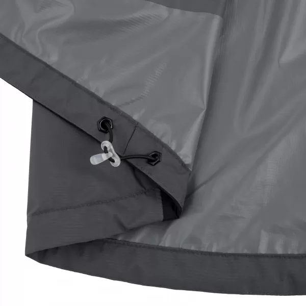  Jachetă hardshell pentru bărbați KILPI HURRICANE-M QM0109KI GRI ÎNCHIS 