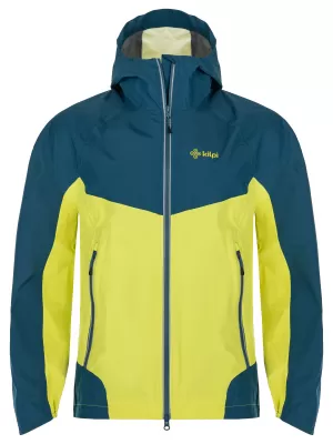 Jachetă hardshell pentru bărbați KILPI HURRICANE-M QM0109KI VERDE DESCHIS
