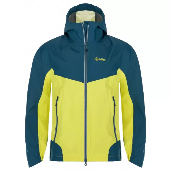  Jachetă hardshell pentru bărbați KILPI HURRICANE-M QM0109KI VERDE DESCHIS 