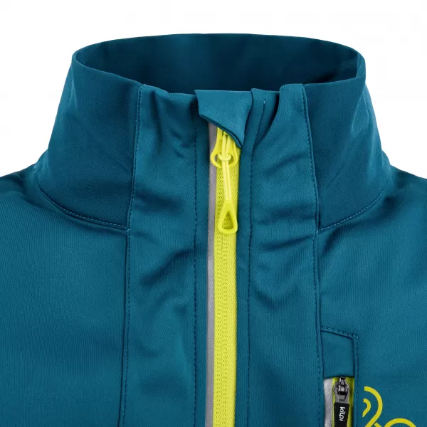  Jachetă softshell pentru bărbați KILPI NORDIM-M QM0111KI TURCOAZ 