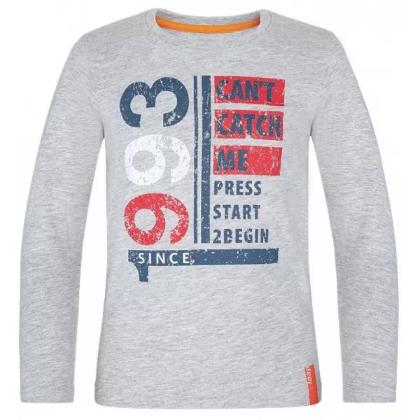 Tricou băieți LOAP BILT GRI 