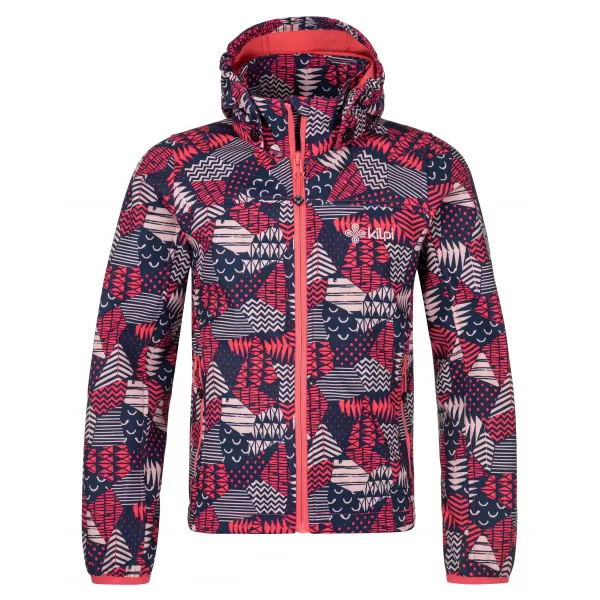  Jachetă softshell pentru fetiță KILPI RAVIA-J PJ0033KI ROZ 