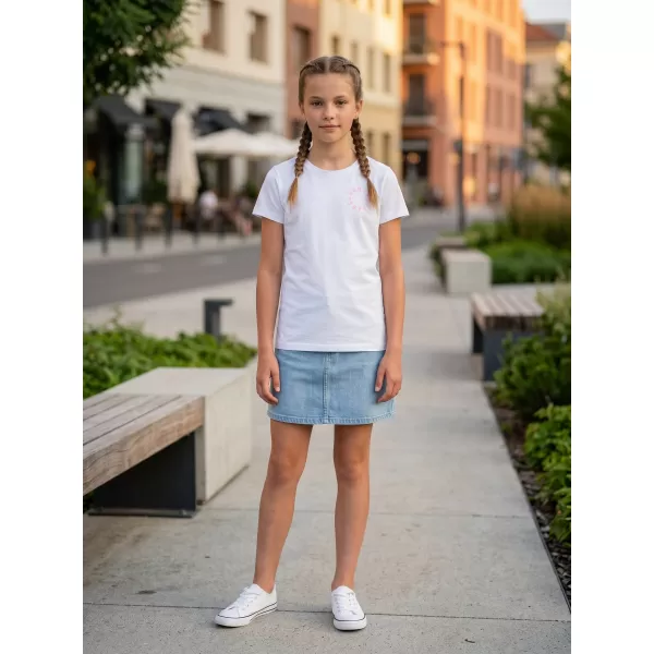  Tricou de fată cu mâneci scurte SAM 73 LEONI GT 553 ALB 