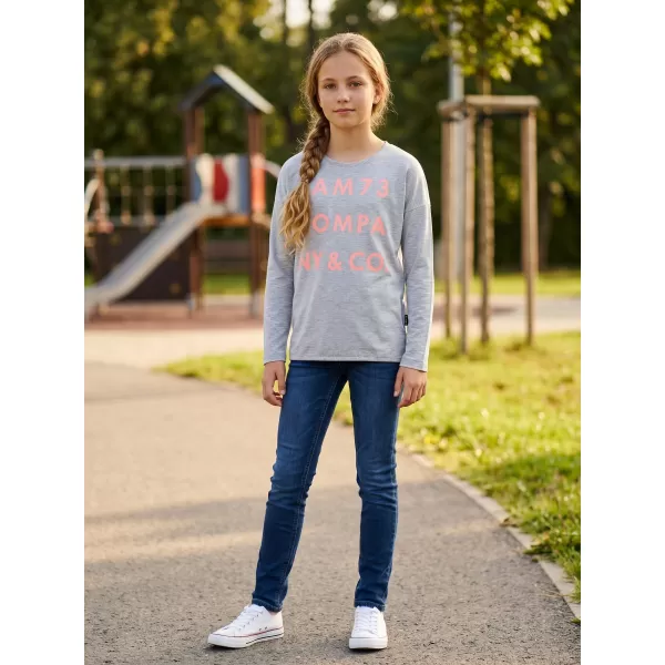  Tricou t -thirt cu mâneci lungi SAM 73 KAT GT 557 GRI DESCHIS 