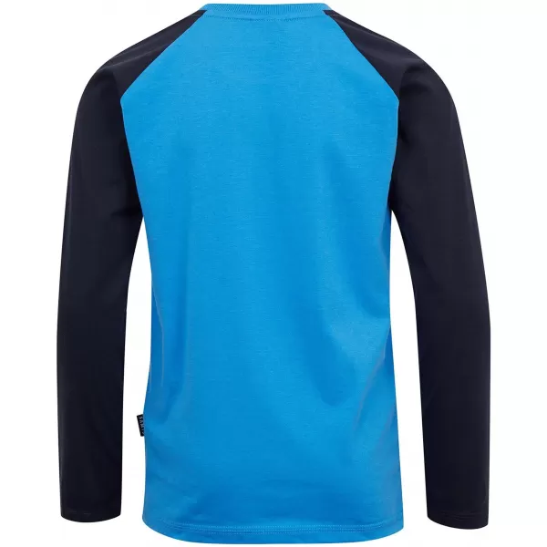  Tricou băiat cu mâneci lungi SAM 73 JACK BT 553 ALBASTRU STRĂLUCITOR 