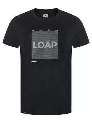 Tricou pentru bărbați LOAP BERTO NEGRU