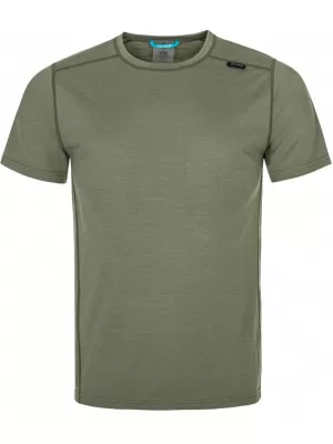 Tricou funcțional pentru bărbați KILPI MERIN-M QM0310KI KAKI