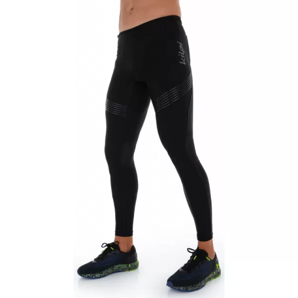  Pantaloni elastic pentru bărbați KILPI GEARS-M QM0208KI NEGRU 