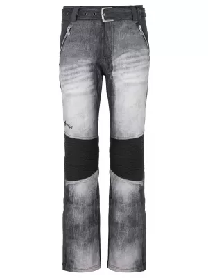 Pantaloni de schi pentru femei KILPI JEANSO-W QL0257KI NEGRU