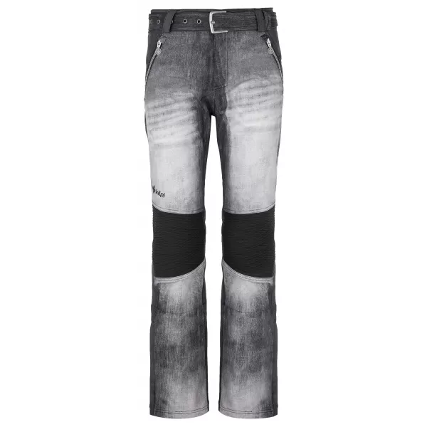  Pantaloni de schi pentru femei KILPI JEANSO-W QL0257KI NEGRU 