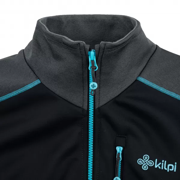  Hanorac pentru bărbați din fleece KILPI TEAM FLEECE-M QM0007KI NEGRU 