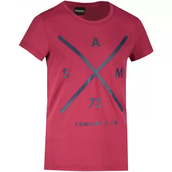  Tricou de fată cu mâneci scurte SAM 73 CAROLINE GT 554 ROZ ÎNCHIS 