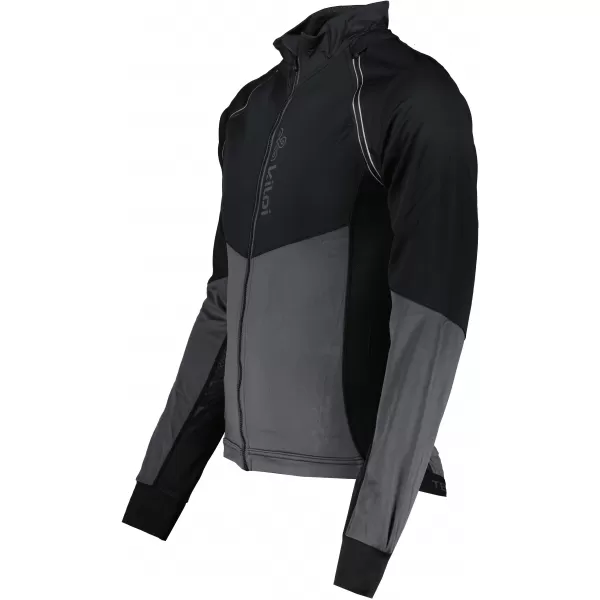  Jachetă softshell pentru bărbați KILPI ZAIN-M QM0110KI GRI ÎNCHIS 