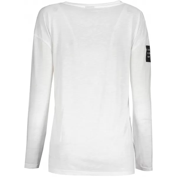  Tricou pentru femei cu mâneci lungi SAM 73 VIRGINIA WT 832 ALB 